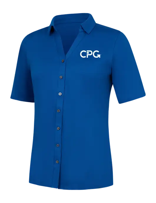 Womens Royal City Stretch Top w/CPG Logo
