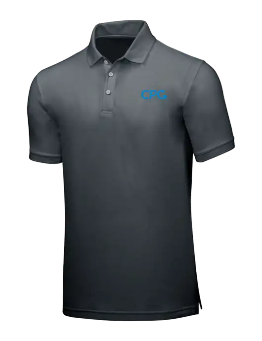 Dark Grey Core Classic Pique w/CPG Logo
