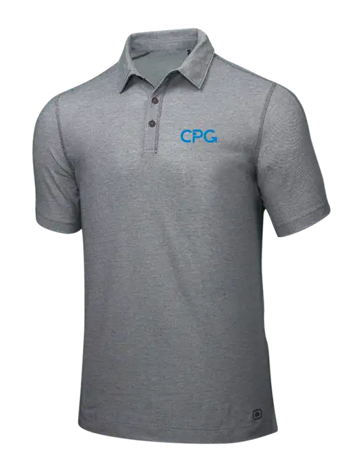 OGIO Medium Grey ONYX Polo w/CPG Logo