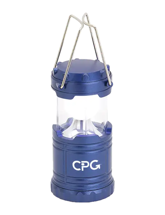 Blue Mini Retro Lantern w/CPG Logo