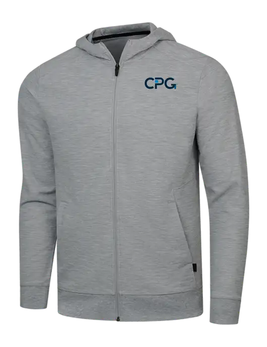 Ogio Light Heather Grey Revive Full-Zip w/CPG Logo
