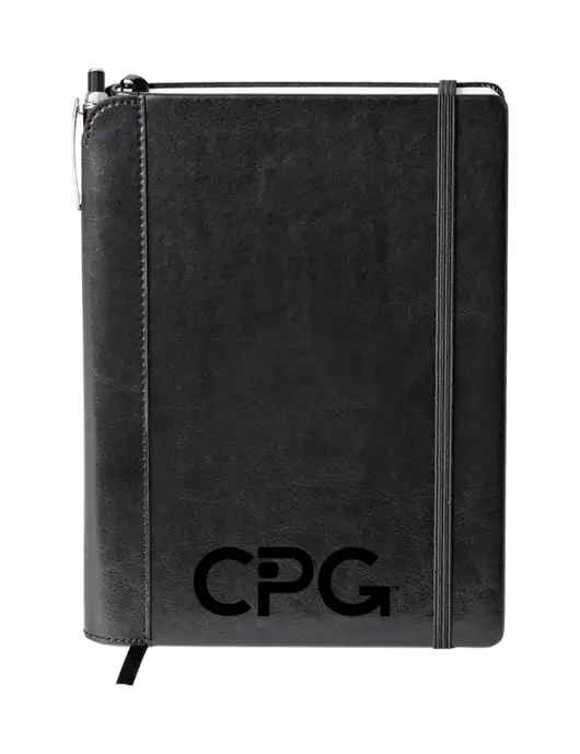 Fabrizio Black Journal 6.375 x 8.375 Combo w/CPG Logo