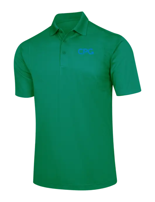 Kelly Green Micropique Sport-Wick Polo w/CPG Logo