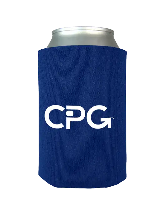 Dark Royal Blue Foam Coolie w/CPG Logo