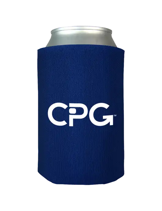 Dark Royal Blue Foam Coolie w/CPG Logo