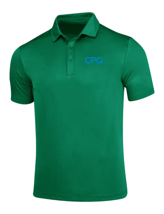 Kelly Green Posi-UV Pro Polo w/CPG Logo