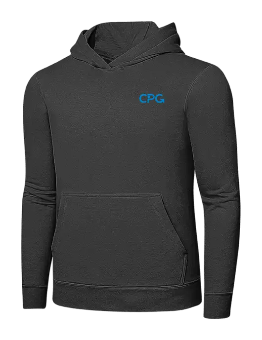 Charcoal 7.8 oz Ring Spun Hooded Sweatshirt w/CPG Logo