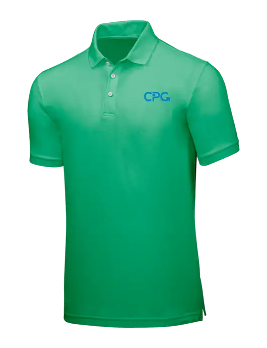 Kelly Green Core Classic Pique w/CPG Logo