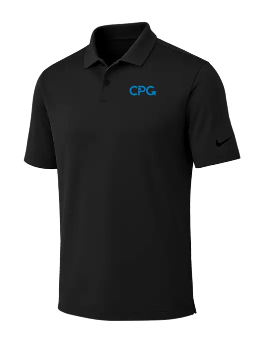 Nike Black Dri-FIT Vapor Polo w/CPG Logo