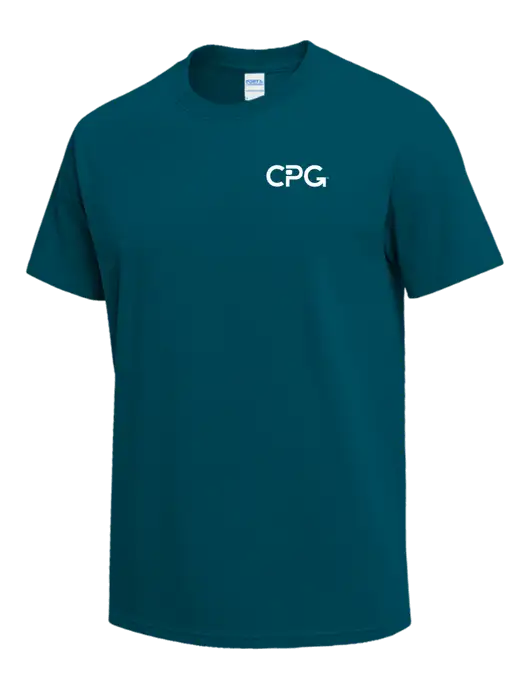 Dark Sapphire Heavyweight 6.1 oz T-Shirt w/CPG Logo