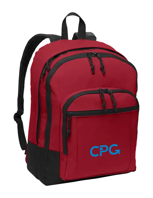 Red Essential Backpack w/CPG Logo