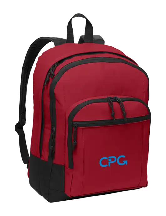 Red Essential Backpack w/CPG Logo