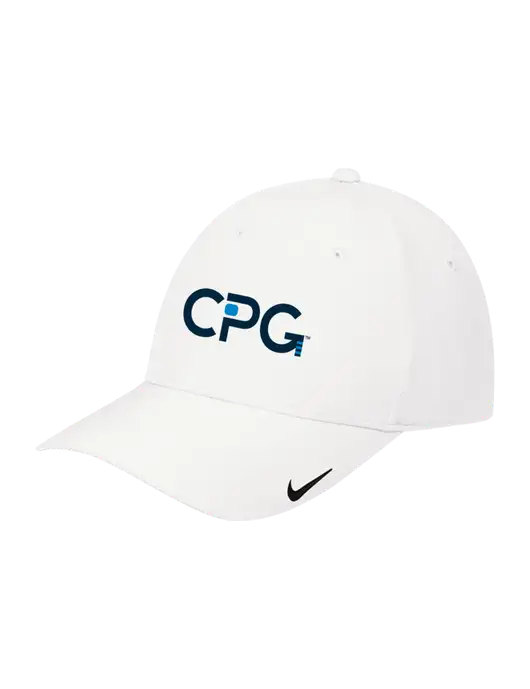 Nike White Dri-FIT Legacy Cap w/CPG Logo