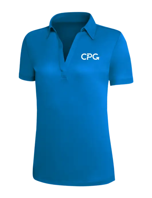 Royal Blue Silk Touch Womens Performance Polo w/CPG Logo