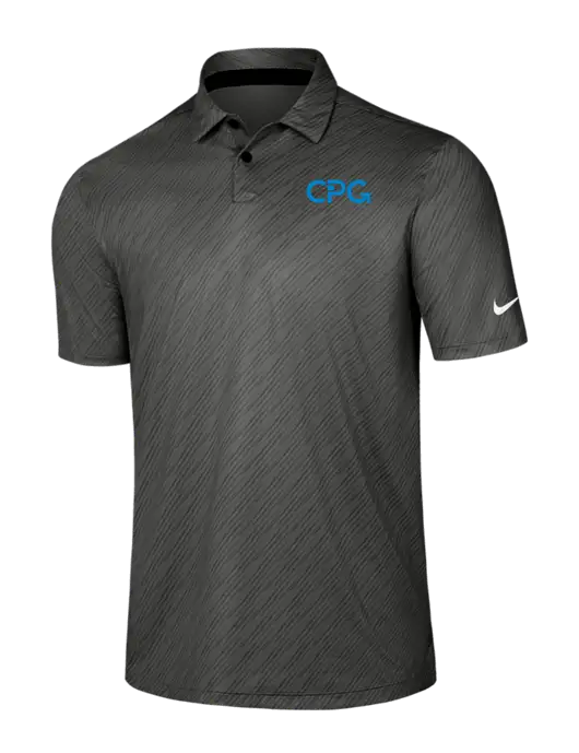 Nike Dark Grey Vapor Dash Polo w/CPG Logo