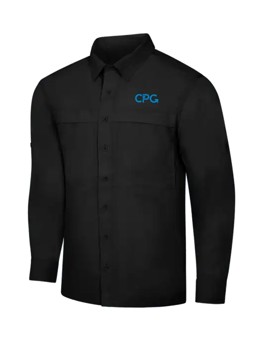 Black Long Sleeve UV Daybreak Shirt w/CPG Logo