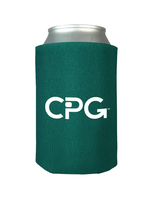 Teal Foam Coolie w/CPG Logo