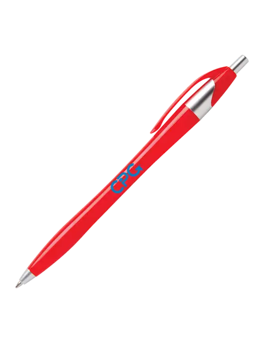 Novella Red Platinum Pen - Blue Ink w/CPG Logo