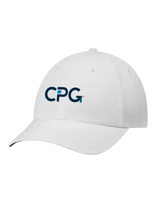 Richardson Relaxed Performance Lite White Cap w/CPG Logo