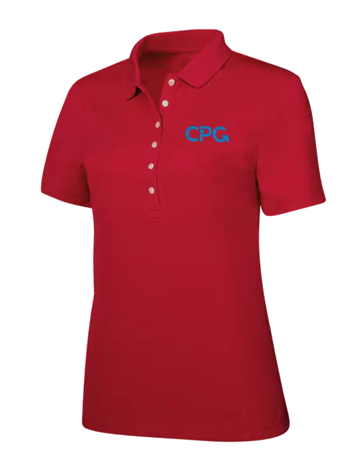 Callaway Womens Ottoman Red Polo w/CPG Logo