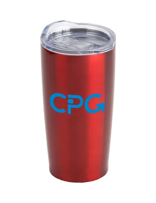 Society Red 20 oz Insulated Tumbler w/CPG Logo