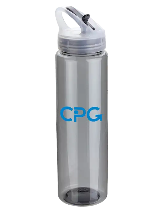 Buddy Smoke 32 oz PET Bottle with Flip Lid w/CPG Logo