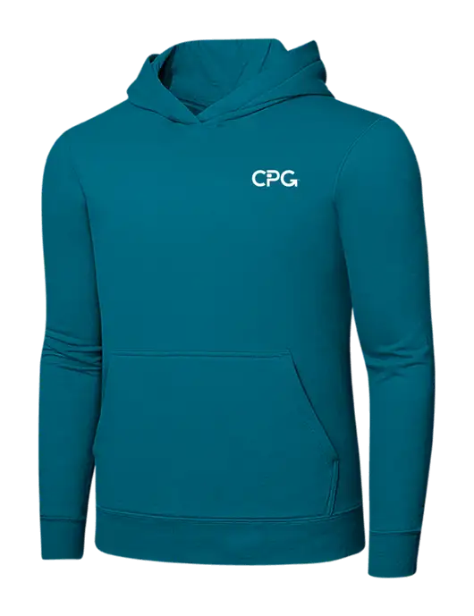 Dark Teal 7.8 oz Ring Spun Hooded Sweatshirt w/CPG Logo