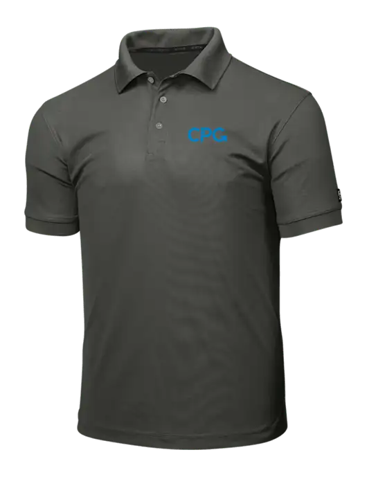 OGIO Medium Grey Caliber 2.0 Polo w/CPG Logo