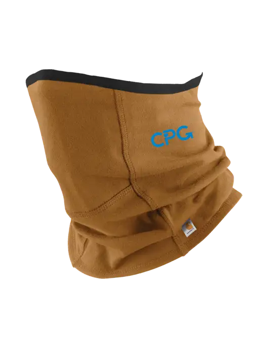 Carhartt Brown Cotton Blend Filter Pocket Gaiter w/CPG Logo