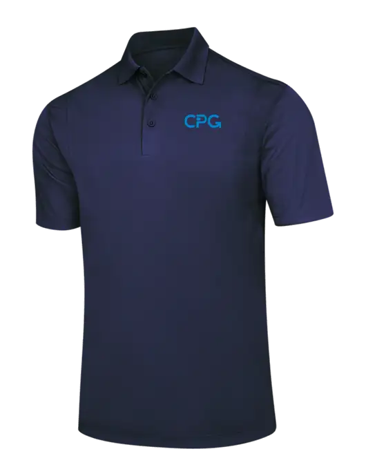 Navy Micropique Sport-Wick Polo w/CPG Logo