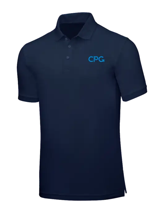 Navy Blue Core Classic Pique w/CPG Logo