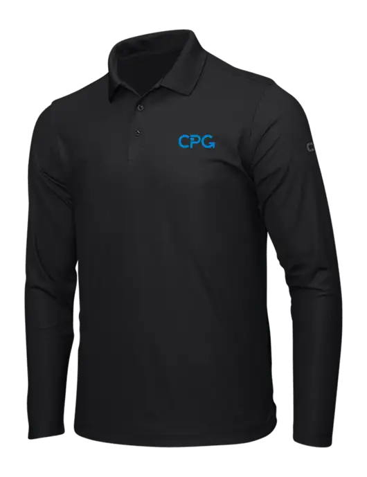 OGIO Blacktop Caliber 2.0 Long Sleeve Polo w/CPG Logo