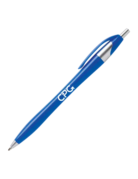 Novella Royal Platinum Pen - Blue Ink w/CPG Logo
