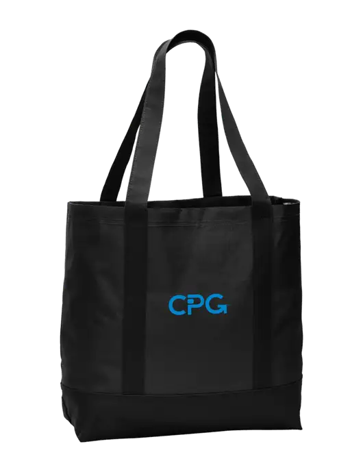 Carryall Black/Black Day Tote w/CPG Logo
