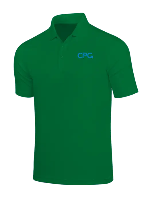 Kelly Green Dry Zone UV Micro Mesh Polo w/CPG Logo