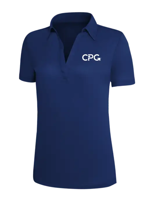 Dark Royal Silk Touch Womens Performance Polo w/CPG Logo