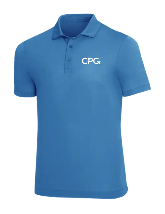 Mercer+Mettle Dark Sapphire Blue Stretch Jersey Polo w/CPG Logo