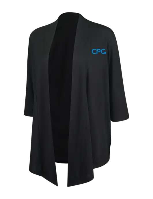 Black Womens Concept Shrug w/CPG Logo