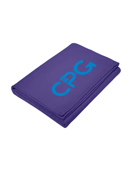 Core Purple Fleece Sweatshirt Blanket w/CPG Logo