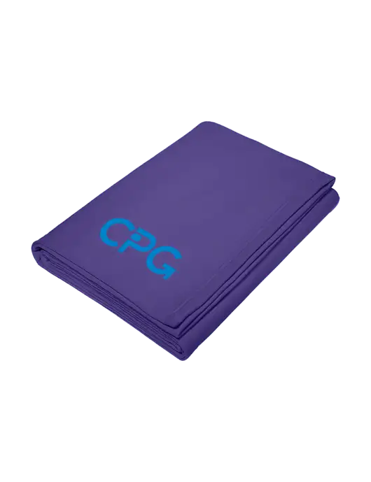 Core Purple Fleece Sweatshirt Blanket w/CPG Logo