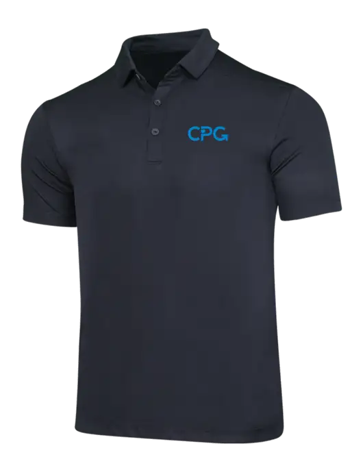 Black Posi-UV Pro Polo w/CPG Logo