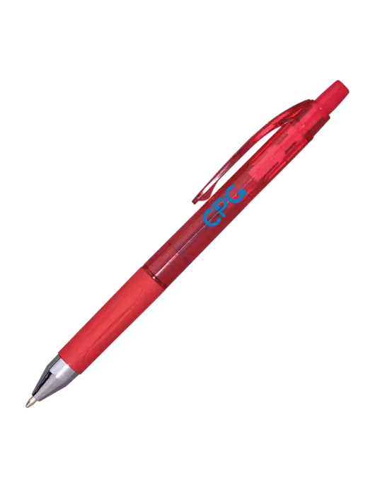 Translucent Red Tint Pen - Red Ink w/CPG Logo