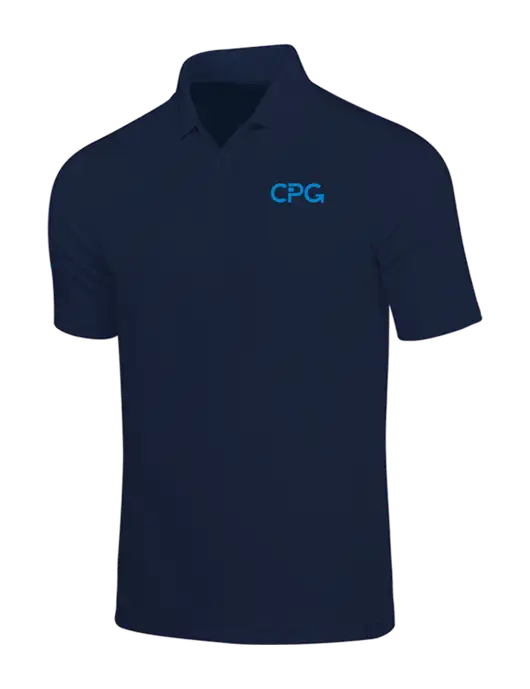 Dark Navy Dry Zone UV Micro Mesh Polo w/CPG Logo