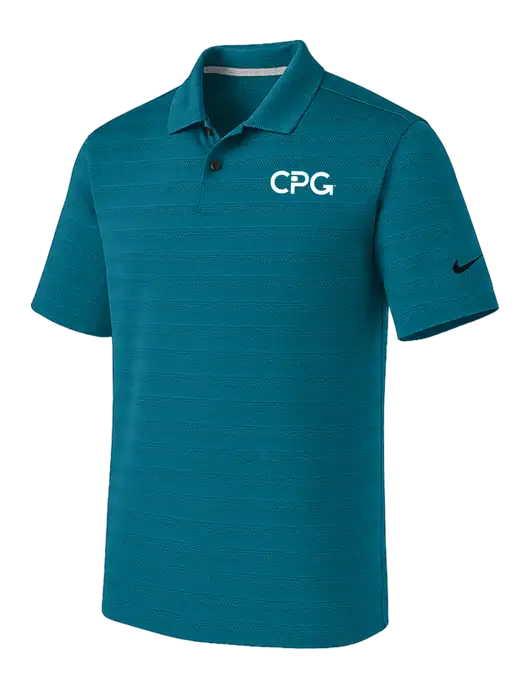 Nike Sapphire Blue Dri-FIT Vapor Jacquard Polo w/CPG Logo