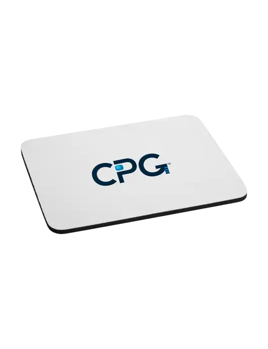 Neoprene Mouse Pad 9.25" x 7.75"  w/CPG Logo