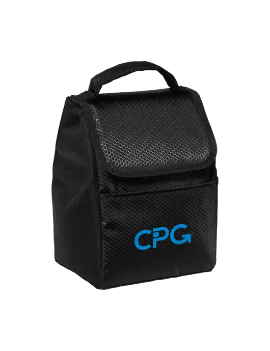 Lunch Bag Black Cooler w/CPG Logo