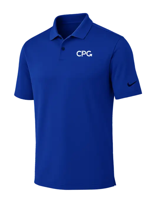 Nike Dark Royal Dri-FIT Vapor Polo w/CPG Logo