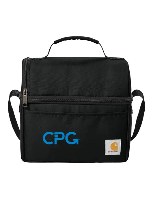 Carhartt Black Lunch 6-Can Cooler w/CPG Logo