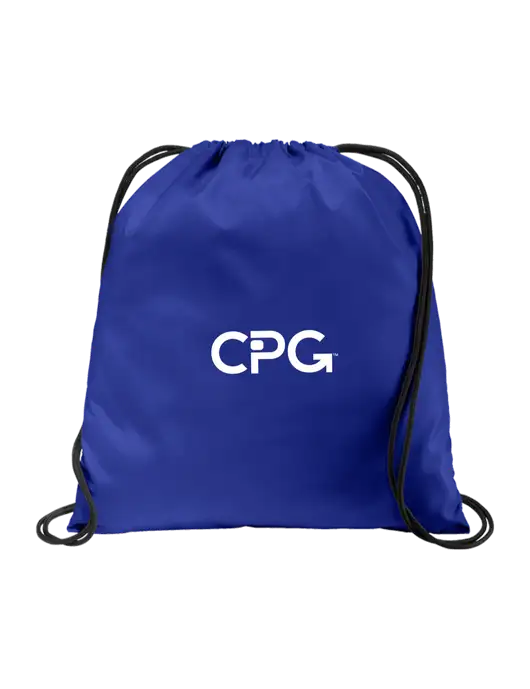 Drawstring  Royal Cinch Pack w/CPG Logo