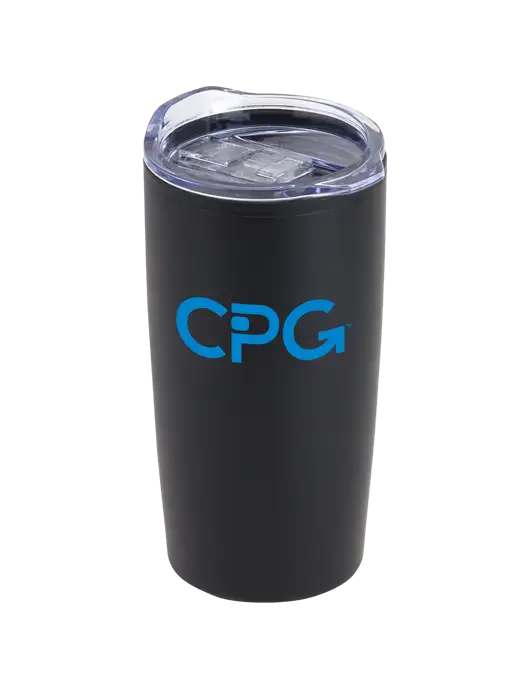 Olympus Black 20 oz Tumbler w/CPG Logo